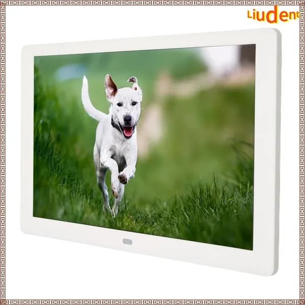 Цифровая фоторамка, многофункциональный 10.1 дюймовый HD экран с поддержкой слайд-шоу для подарков на праздники Британские правила