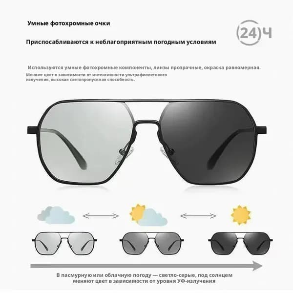 Очки солнцезащитные