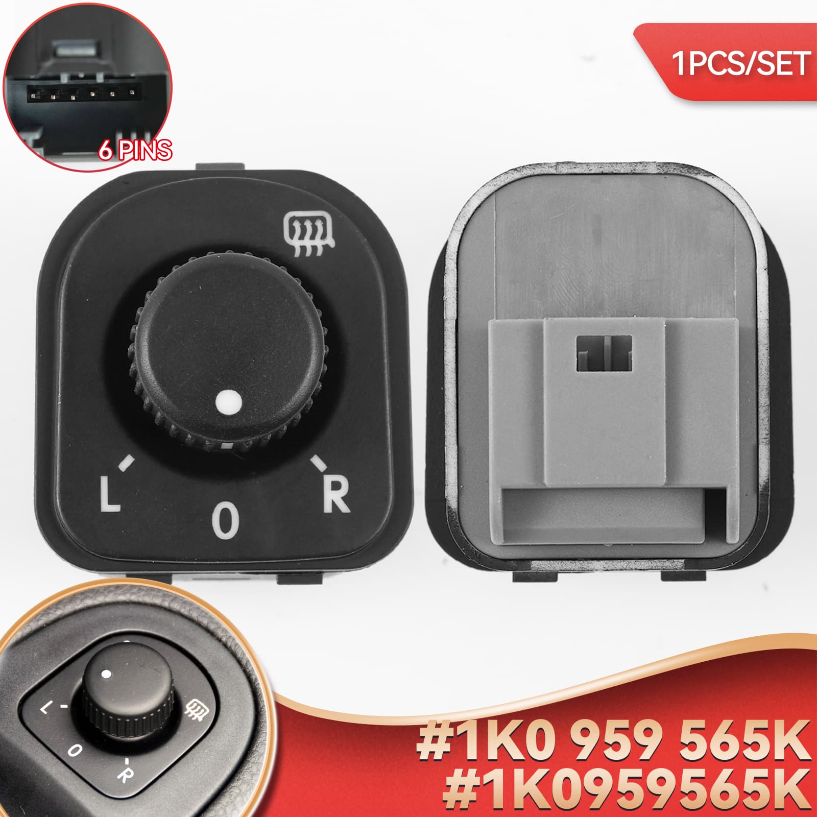 Система контроля водителя, арт. 1К0959565К, 1 шт.