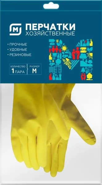 Перчатки Магнит хозяйственные размер в ассортименте