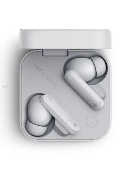 Наушники беспроводные с микрофоном CMF Buds Pro 2, Bluetooth, USB Type-C, белый