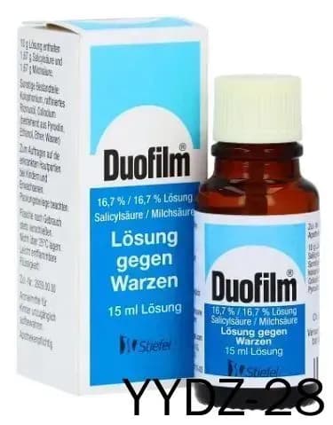 Duofilm Бережное и эффективное средство от бородавок, 15мл, Германия