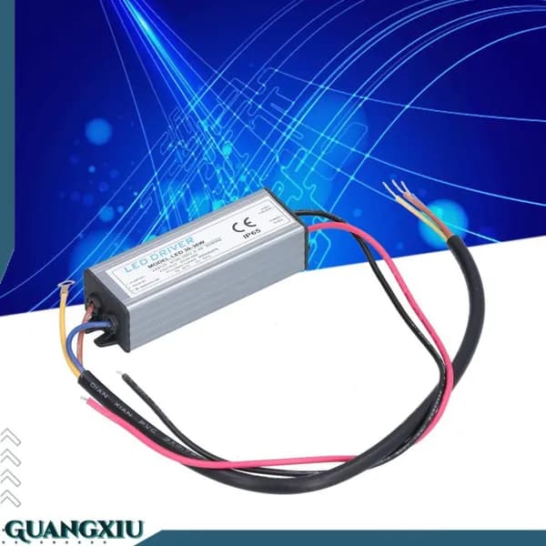 LED драйвер 900 мА, водонепроницаемый, безопасный, для низковольтных светодиодов