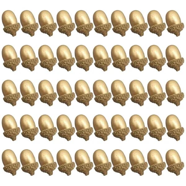 Искусственные сосновые шишки (50 шт.)