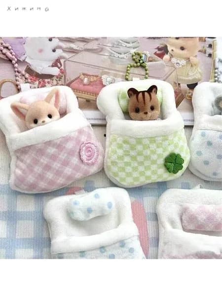 Спальный мешок для маленьких игрушек и кукол