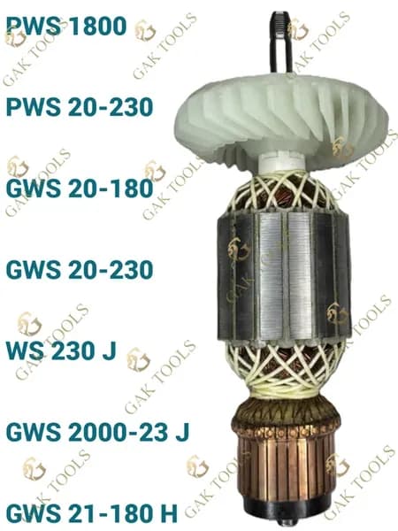Якорь для УШМ BOSCH GWS 20-230 GWS 20-180 GWS 22-230