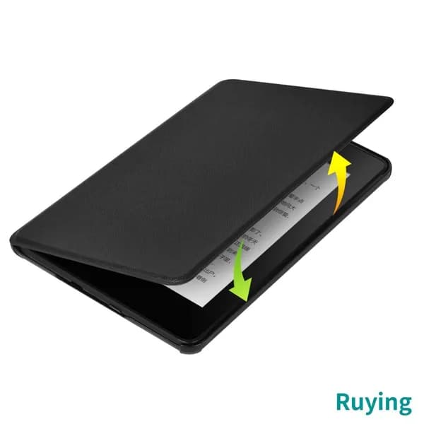 Чехол для Kindle Paperwhite 12-го поколения 2024 года и Kindle Colorsoft Signature Edition, магнитный, черный