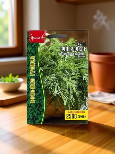 Семена Укроп СУПЕРДУКАТ (2500шт.)