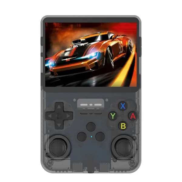 R8( T R) Игровая консоль R36S в стиле ретро, 64 ГБ, 15000+ игр, система Linux, 3,5-дюймовый IPS-экран, портативный карманный игровой плеер совместим с детей C