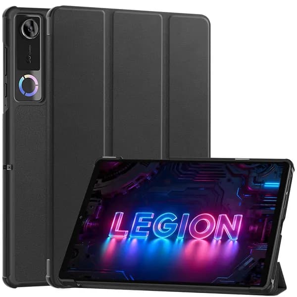 Умный стойка для Lenovo Legion Y700 5-го поколения 8.8 дюйма 2026 с магнитным складыванием , кожаный вариант с автоматическим режимом сна и защитной панелью для планшетов Y700 Gen 5 8.8"TB323FU дюйма