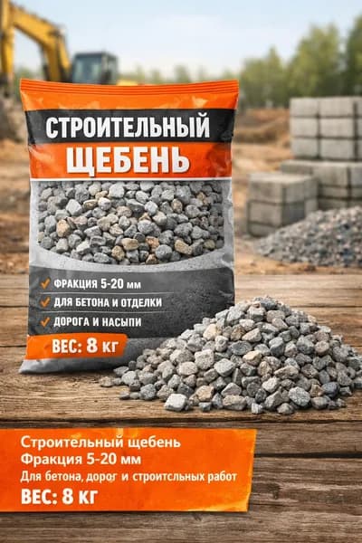 Щебень