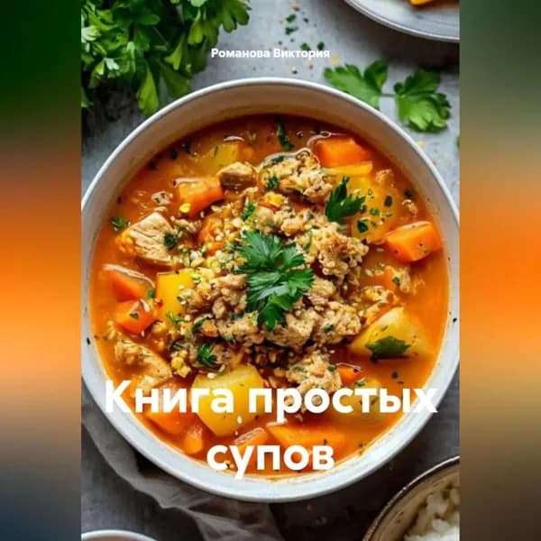 Книга простых супов | Романова Алексеевна Виктория | Электронная аудиокнига