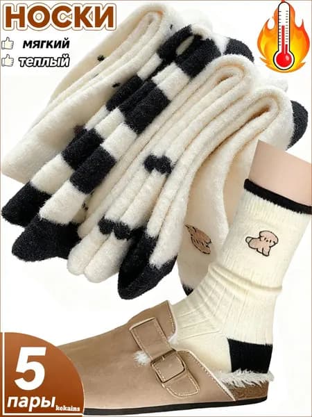 Носки женские, 5 пар