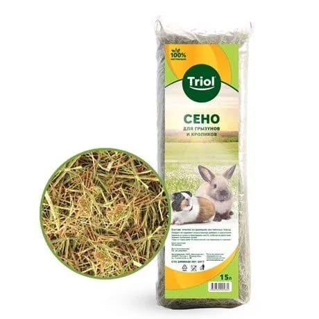 Сено Triol для грызунов, 250г