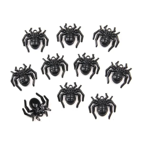Черный ювелирный кулон в виде животного 10pcs