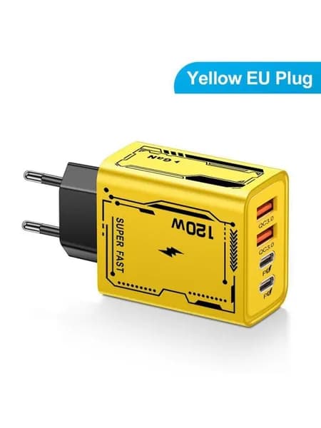 Многопортовое Зарядное Устройство, 2PD + QC3.0