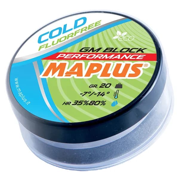 MAPLUS Твердый воск без фтора GM BLOCK PERFORMANCE COLD 20gr