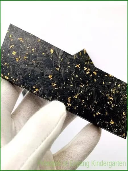1 кусок накладки из углеродного волокна для держателя инструмента, 135*40*8 мм