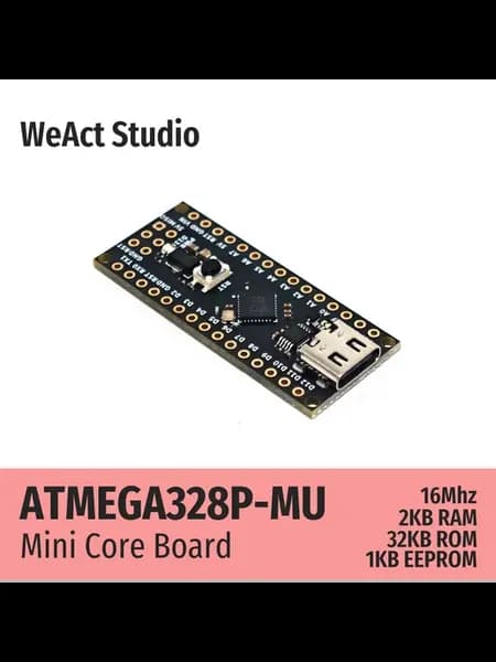 WeAct ATmega328P Nano V3 плата