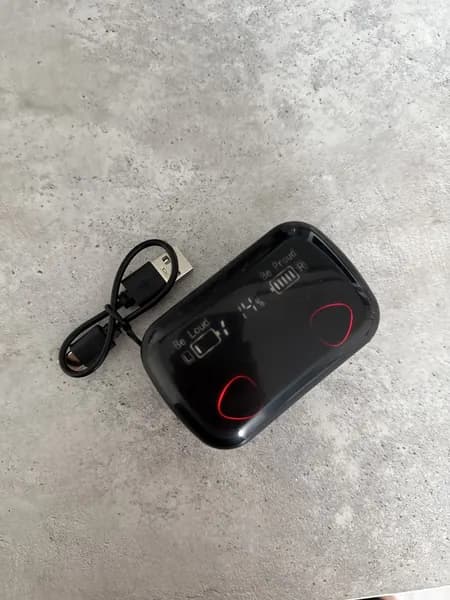 Наушники беспроводные с микрофоном, Bluetooth, USB Type-C, черный