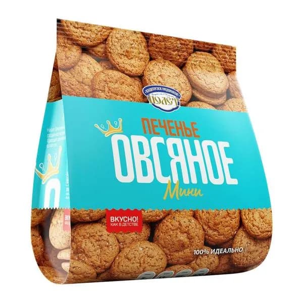 Печенье Овсяное мини 300г