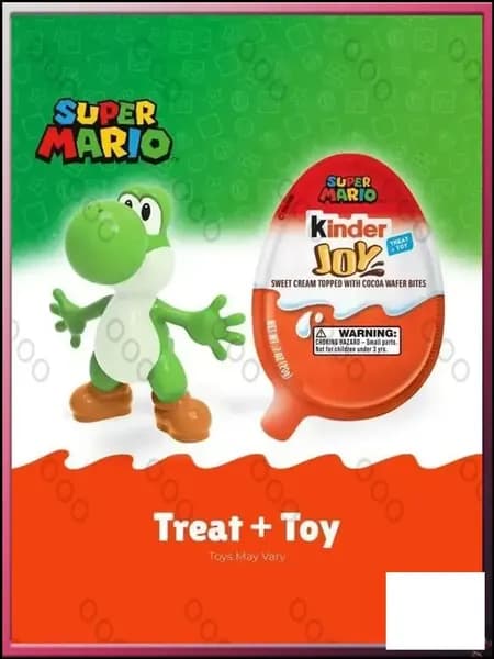 Шоколадный сюрприз Joy с фигуркой Super Mario, 20 г, из Польши, качественный