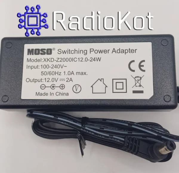 Блок питания 12В 2А Z2000IC12.0-24W