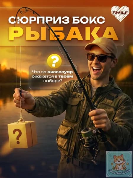 Подарок для рыбака. Сюрприз бокс для рыбалки