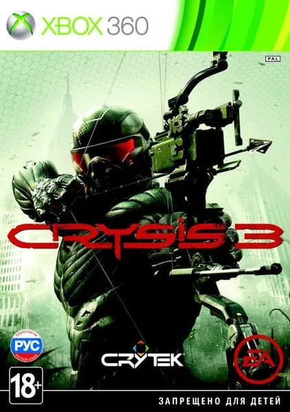 Игра Crysis 3 Xbox 360, Xbox One Русская Версия Диск