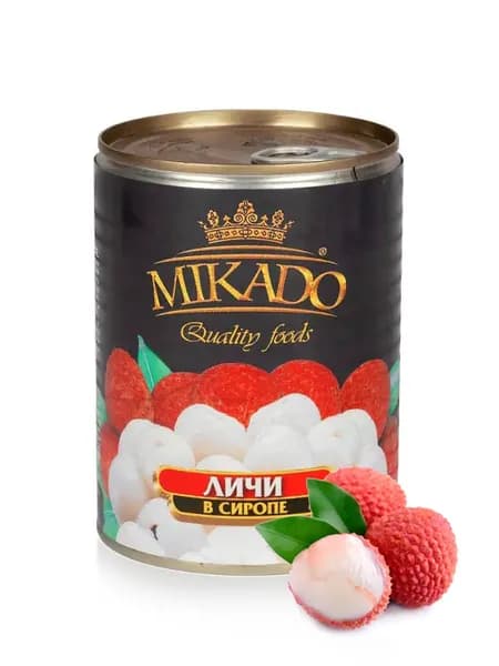 Личи в сиропе Mikado, 580 мл