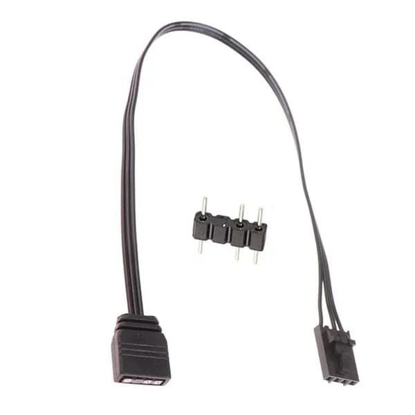Для адаптера 4PIN RGB в стандартный ARGB 3-Pin 5V