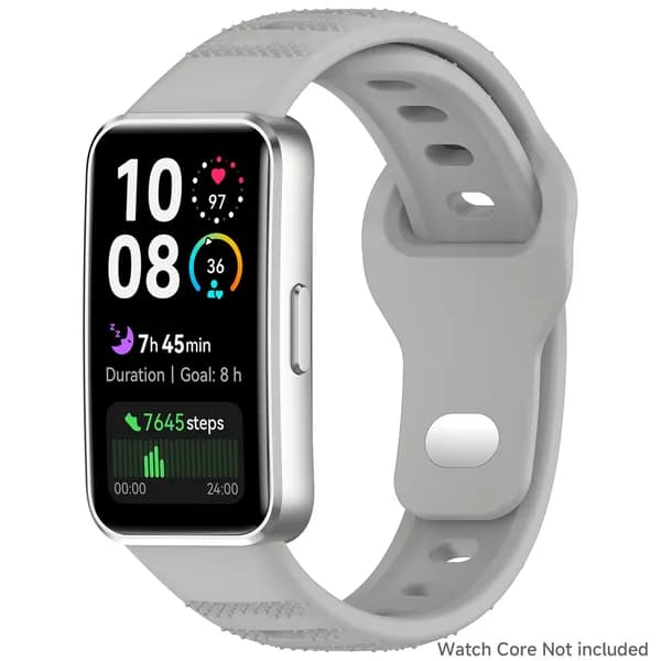 Силиконовый браслет, подходит для Huawei Band 8/9/10, точечная текстура, дышащий и устойчивый к поту, плотно и удобно сидит, спортивный браслет.