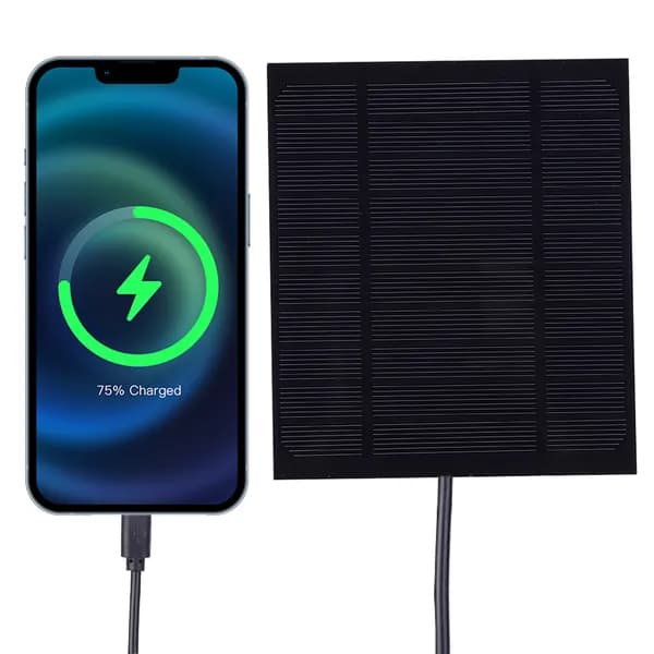 Солнечная панель 3,5 Вт, 5 В, 150 130 мм, выход USB/Type-C/DC5521
