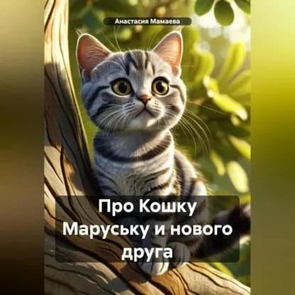 Про Кошку Маруську и нового друга | Мамаева Анастасия | Электронная аудиокнига