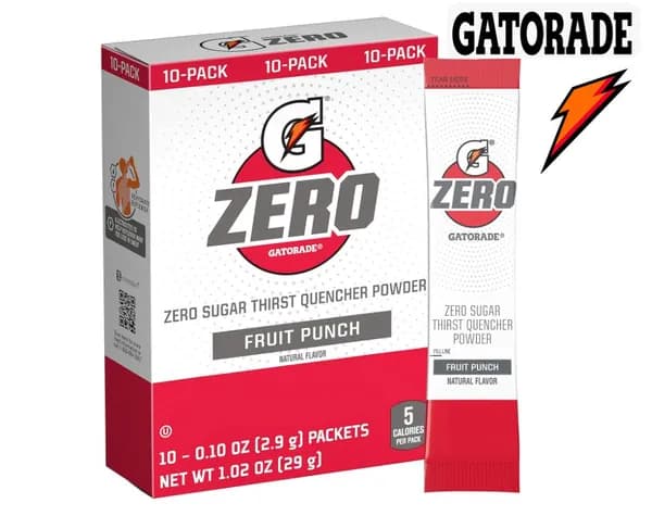 Изотоник Gatorade Thirst Quencher Powder Sticks 10 Pack x 2.9g Фруктовый пунш