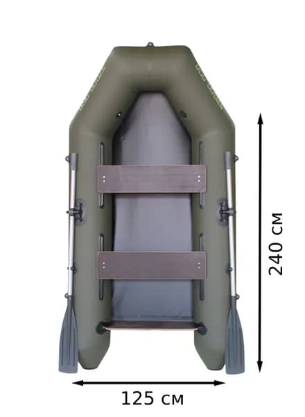 Лодка надувная К-240 D32, 11кг, 3л.с
