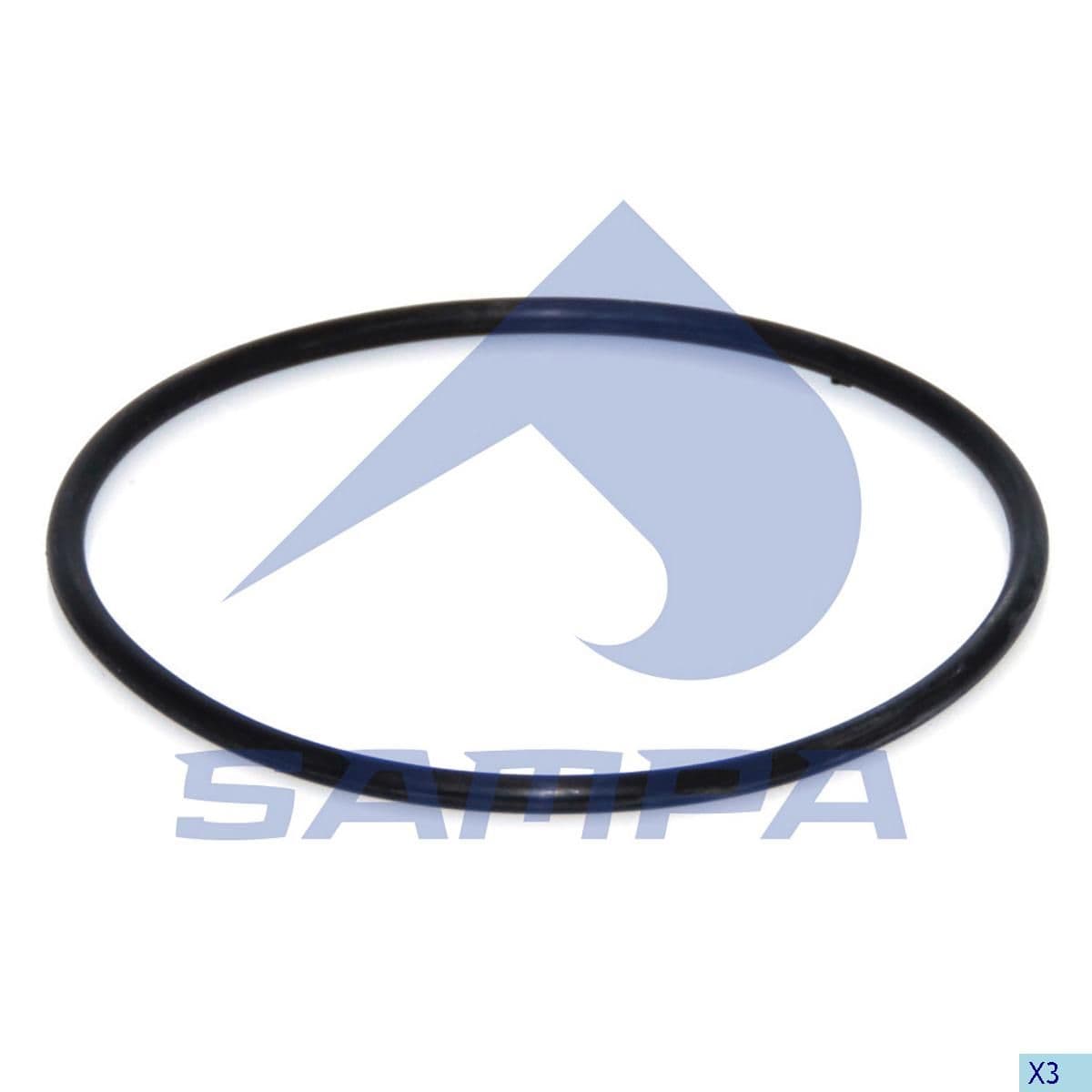 Кольцо ступицы уплотнительное 92x100х4 SAF SKRB 9022 115.649 SAMPA