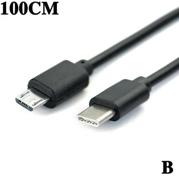 Кабель для мобильных устройств, 1 м, черный
