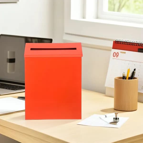 Почтовый ящик 65.05 мм x 220.98 мм, оранжевый