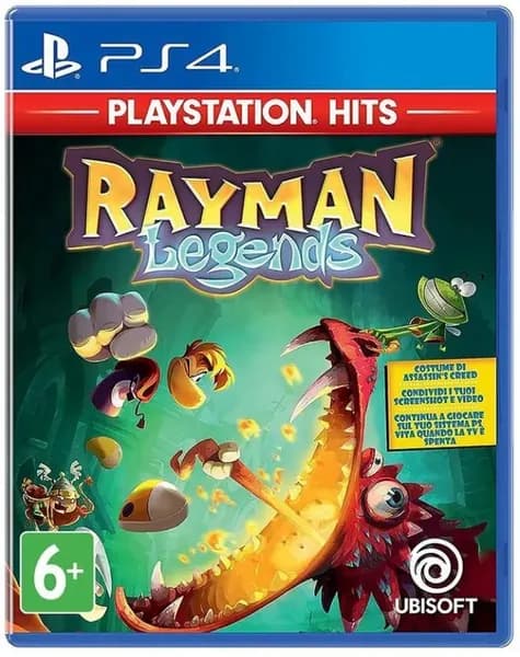 Игра Rayman Legends (PlayStation 4, PlayStation 5, Английская версия)