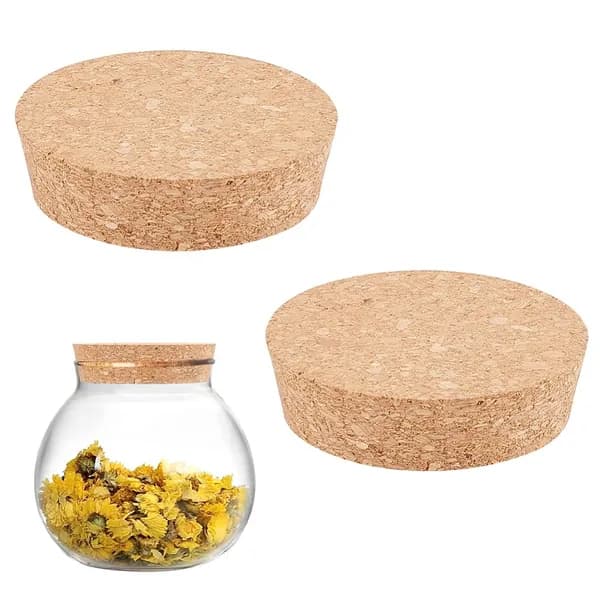 2 пробковые пробки для бутылок BurlyWood
