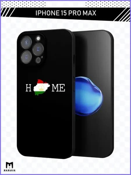 Чехол на iPhone 15 Pro Max с принтом Таджикистан