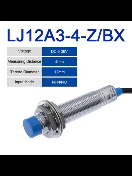 Индуктивный датчик LJ12A3-4-Z BX, 4 мм, 12 мм
