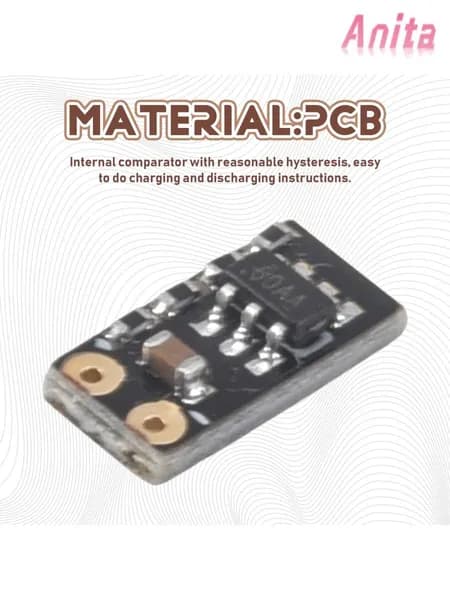 Мини-модуль индикации заряда 3.7-4.2V, с трёхцветной светодиодной индикацией для литий-ионных аккумуляторов