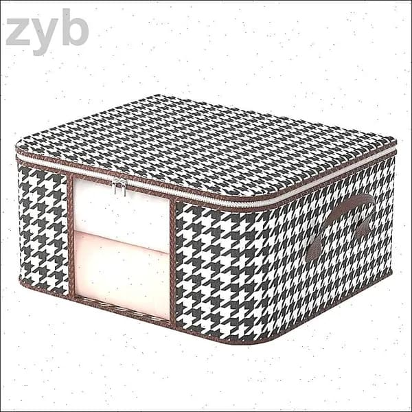 Органайзер для хранения вещей 60x40x30 см 1 шт черный