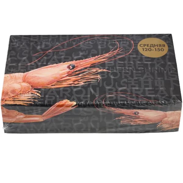 Креветки северные дикие 120+ 2.5кг