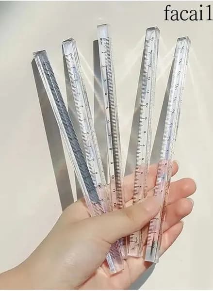 5cm / 20cm Треугольник для студентов Прозрачная линейка