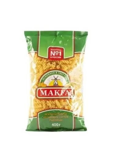 Макароны "Спираль" МАКFА, 400г