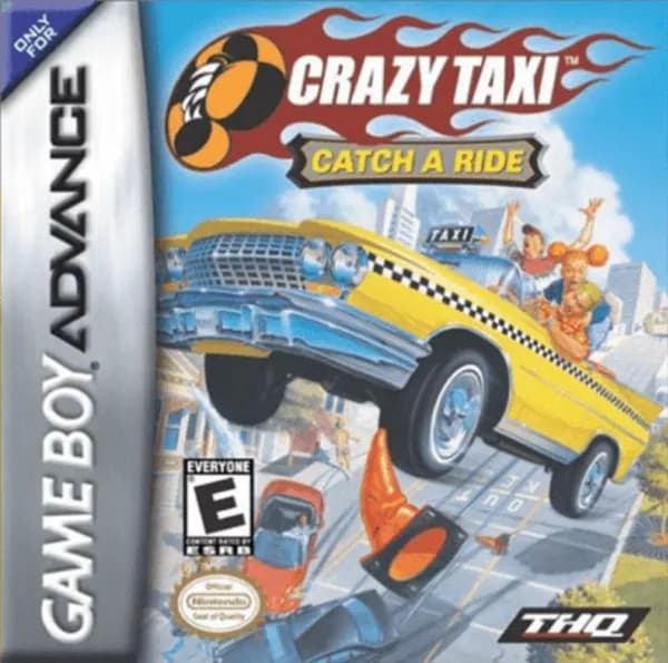 Crazi Taxi (Сумасшедшее такси) GBA, рус.версия (Platinum) 64K-270