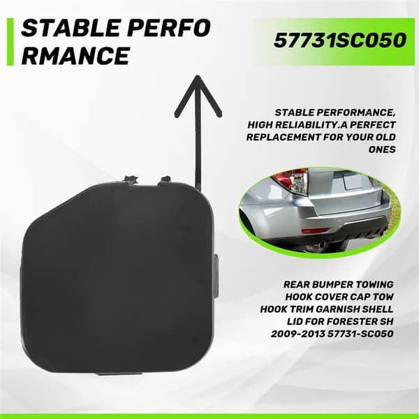 Заглушка для буксировочного крюка заднего бампера для Subaru Forester SH 2009-2013